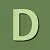 D icon