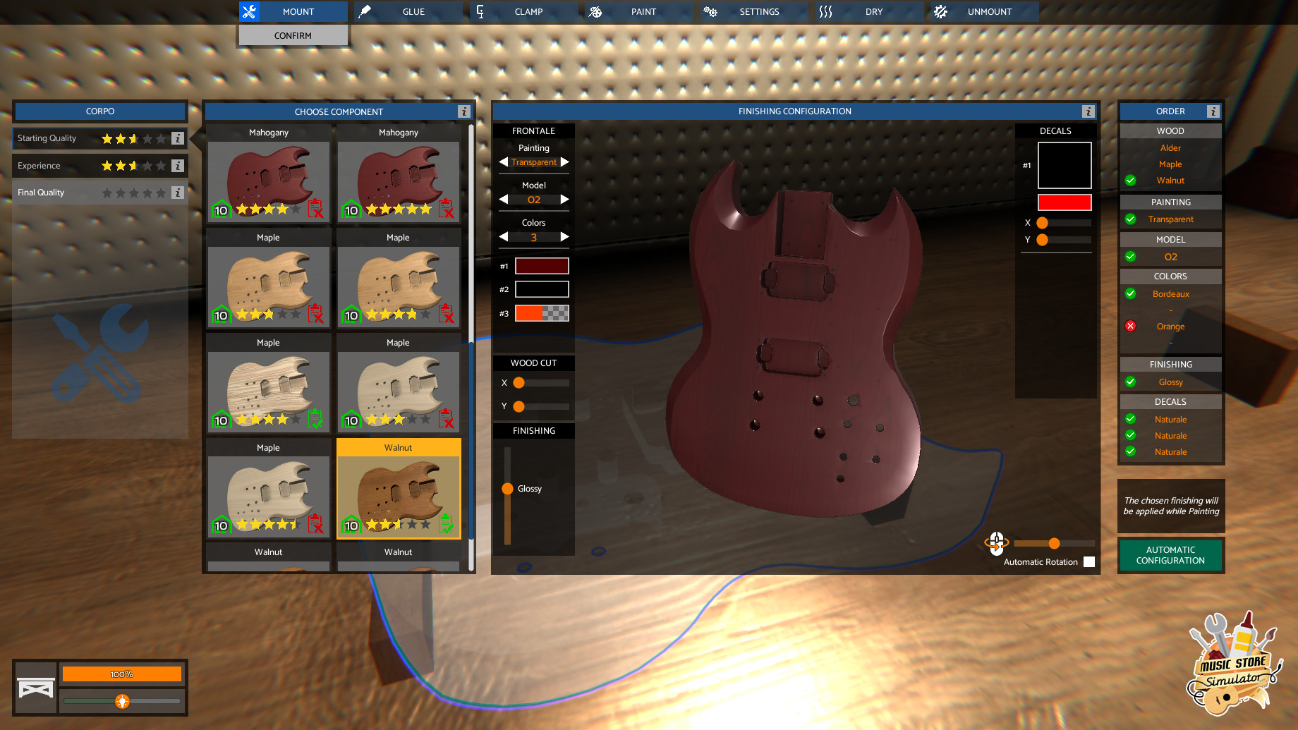 Music Store Simulator Screenshot 2