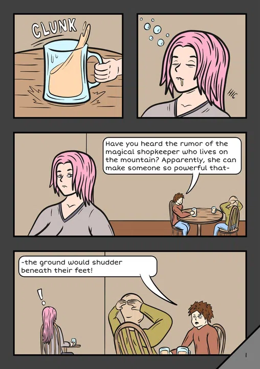Savoring Sword: The Comic Screenshot 1