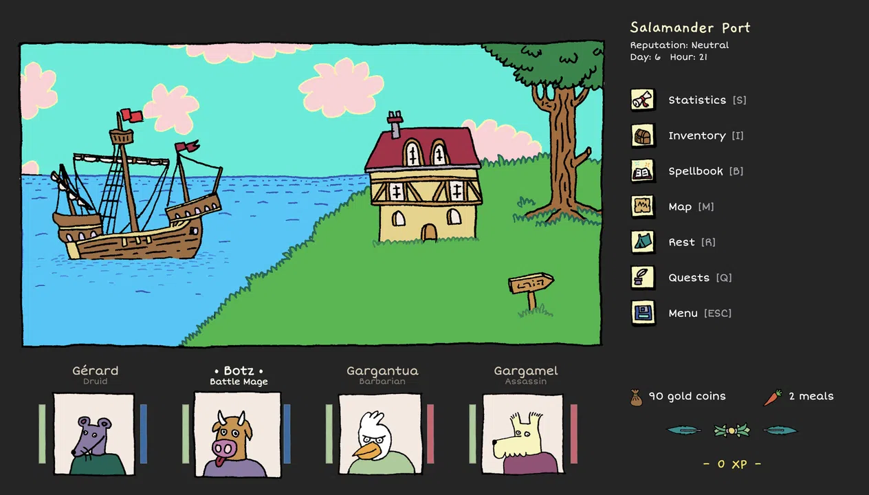 Heroes of the Seven Islands Screenshot 0
