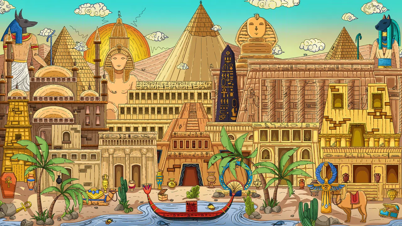 100 Egypt Cats Screenshot 2
