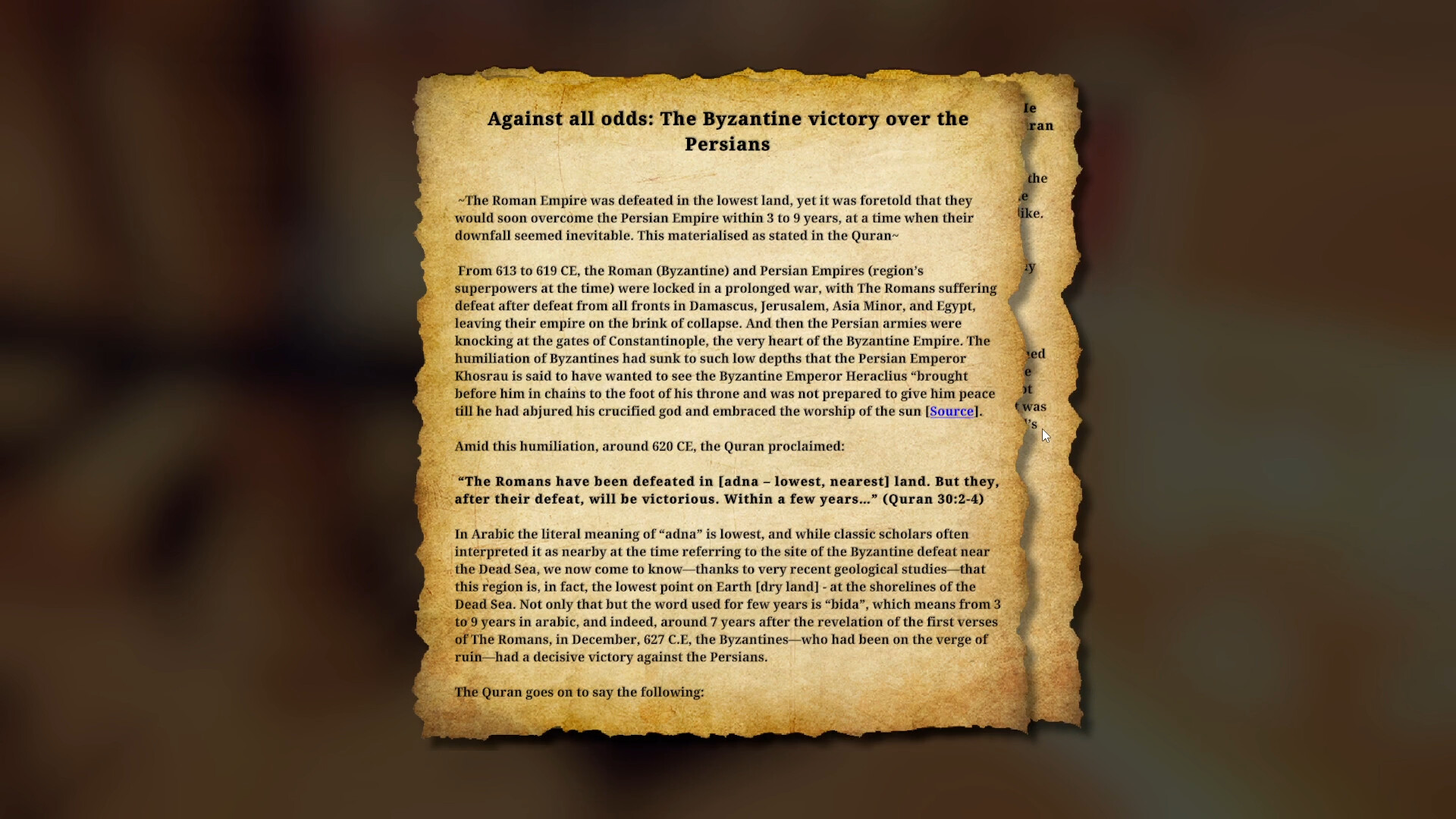 Divine Intervention - Quran Miracles Screenshot 2