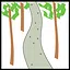 Take a walk icon