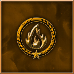 Bronze Badge of Inferno icon