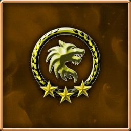 Gold Badge of Frozen Storm icon