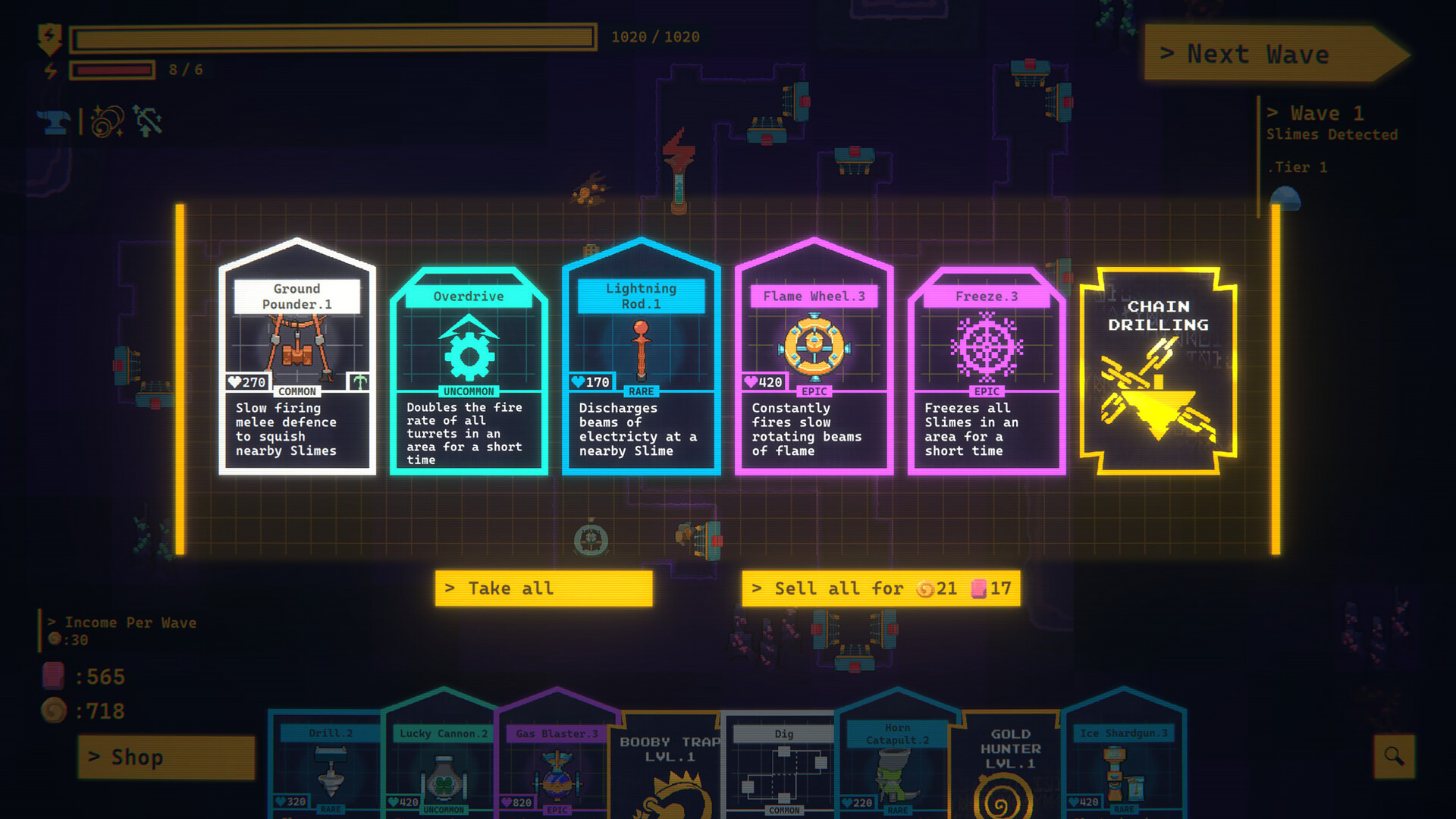 Into the Slimy Mines Demo Screenshot 2