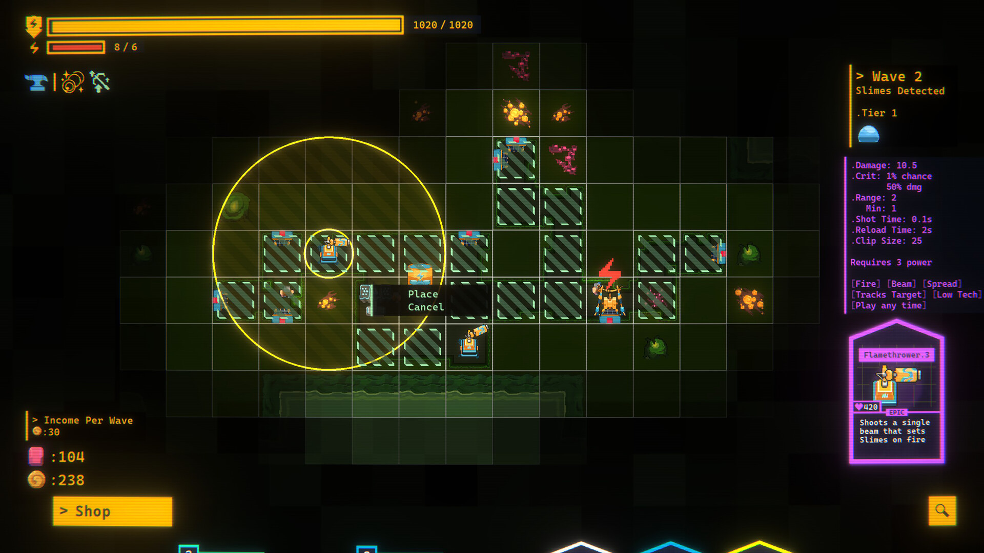 Into the Slimy Mines Demo Screenshot 1