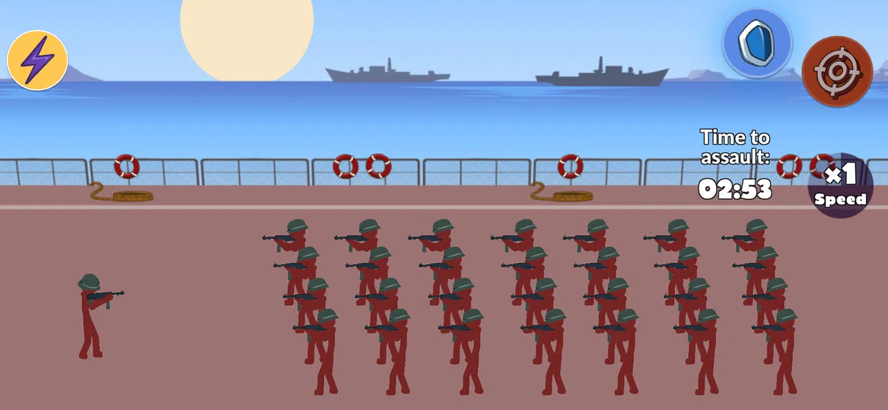 Stickman WW2 Demo Screenshot 1