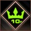Cleared the 10th floor of The X! icon