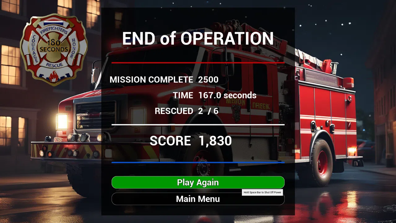 180 Seconds: A Firefighter's Call Screenshot 1
