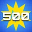 Activate Sonic Boom 500 times icon
