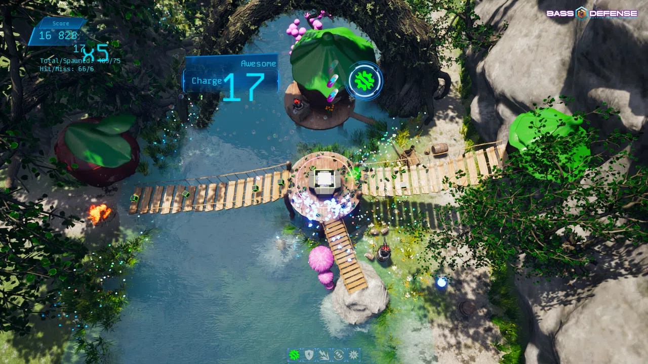 Bass Defense - Rhythm Meets Strategy Screenshot 1