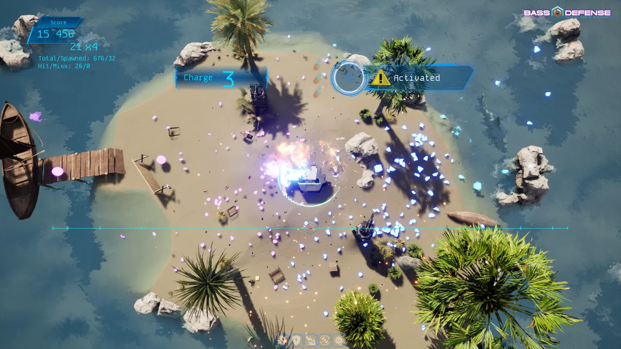 Bass Defense - Rhythm Meets Strategy Screenshot 0