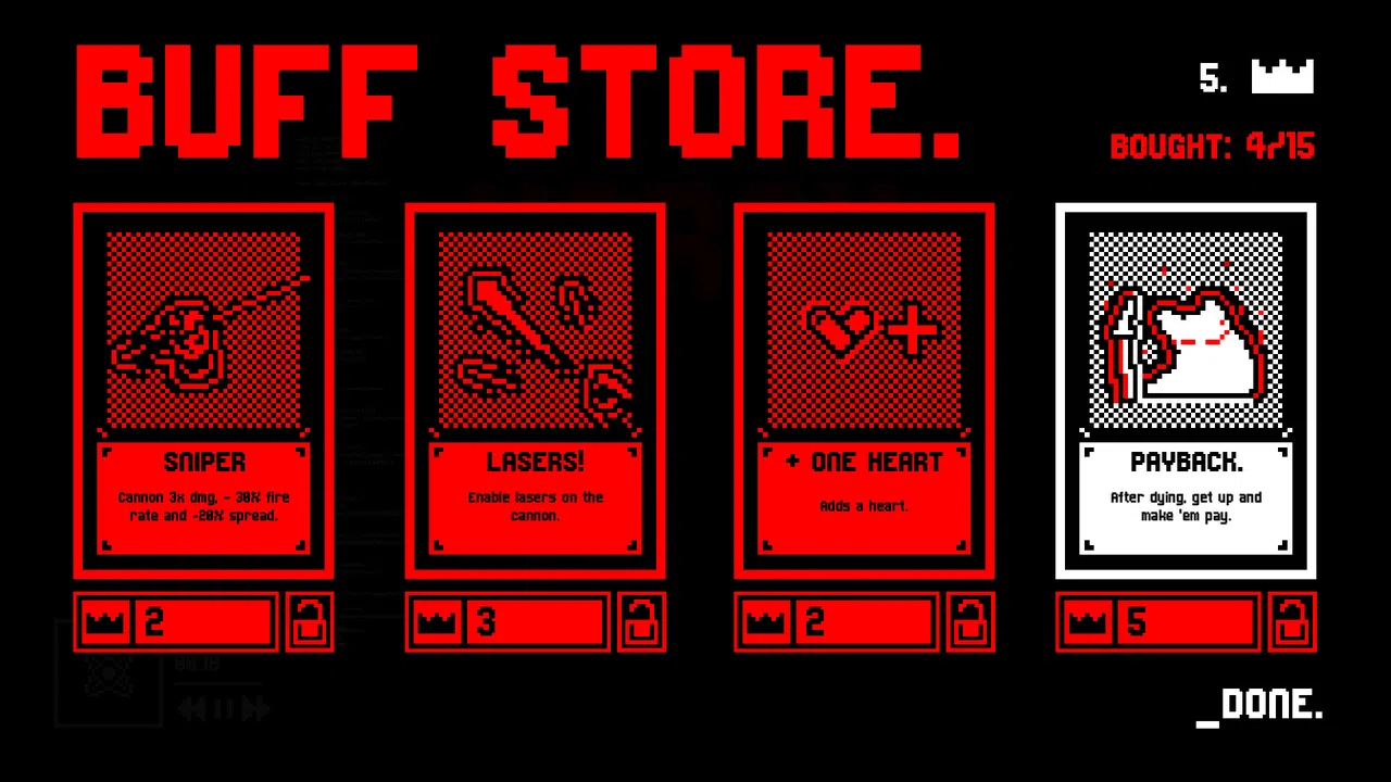 HARSH. Demo Screenshot 1