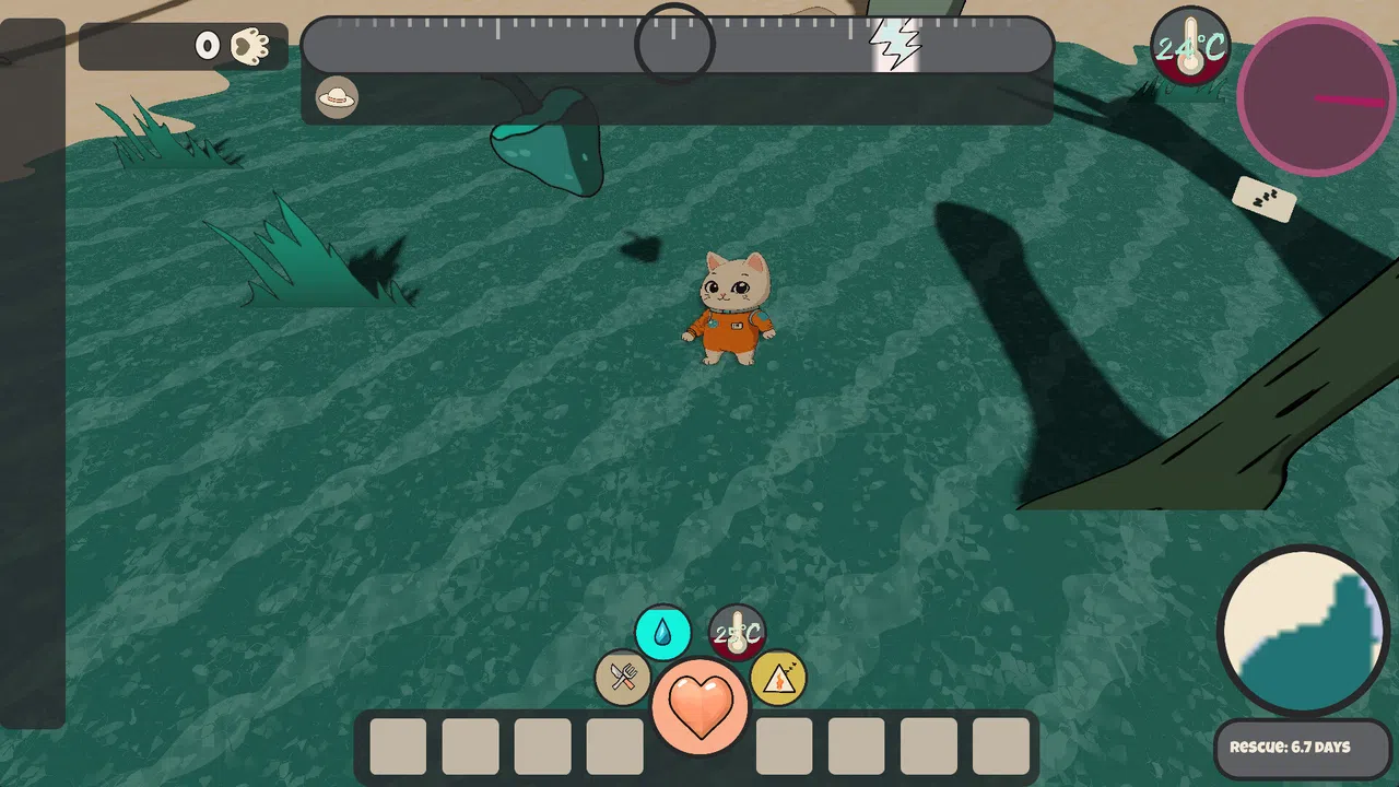 Space Kitten: An Easy Survival Game Screenshot 6