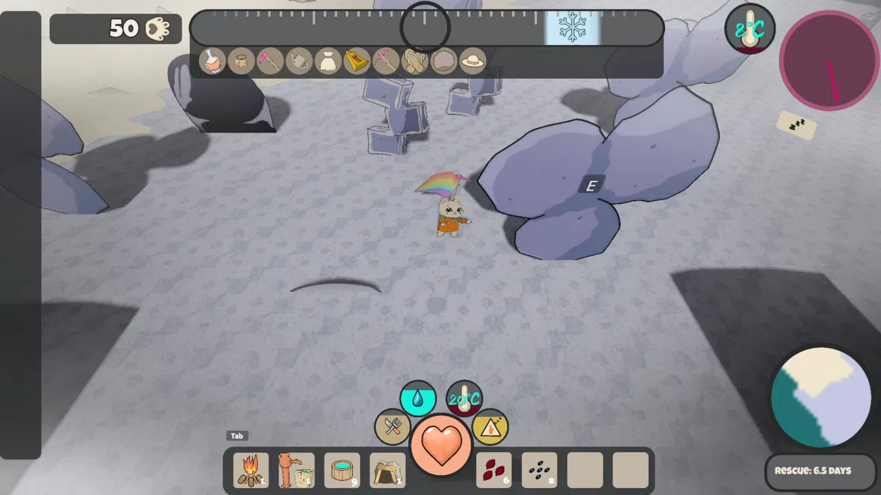 Space Kitten: An Easy Survival Game Screenshot 0