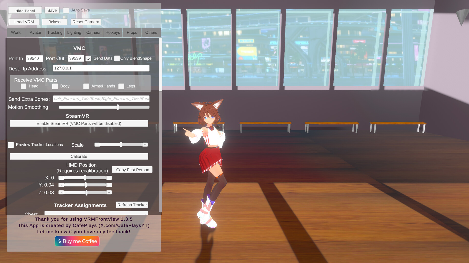 VrmFrontView Screenshot 0