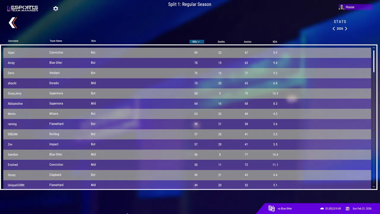 Esports Team Manager Screenshot 9