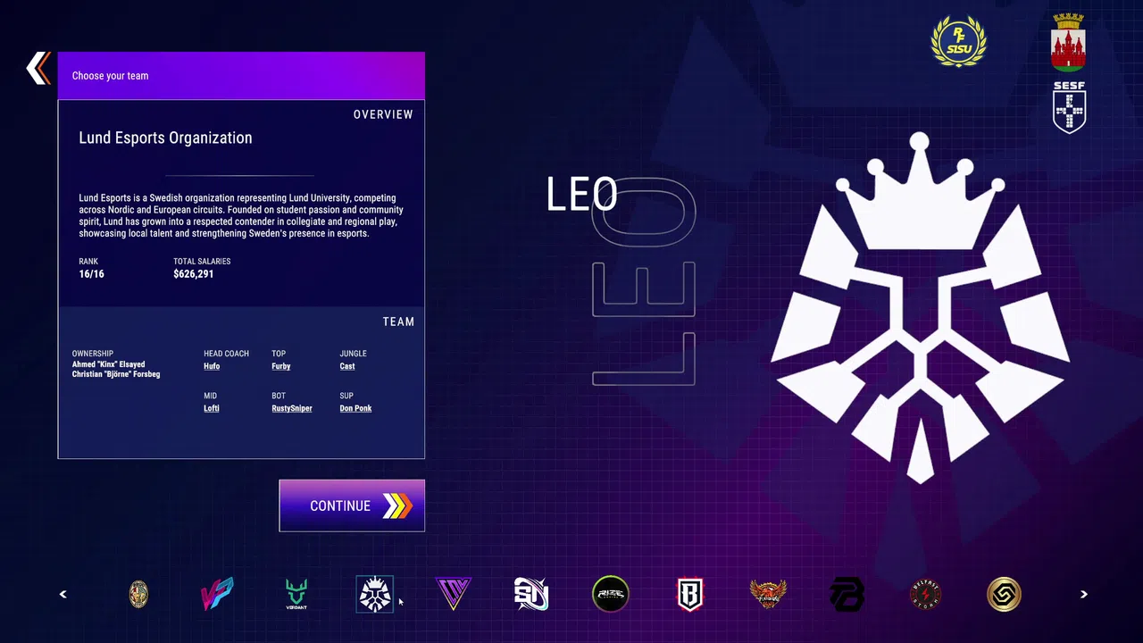 Esports Team Manager Screenshot 4