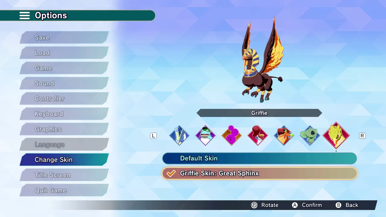 Farmagia - Griffie Skin: Great Sphinx Screenshot 0