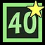 Challenge Levels Completed: 40 icon