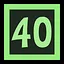 Levels Completed: 40 icon