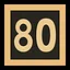 Levels Completed: 80 icon