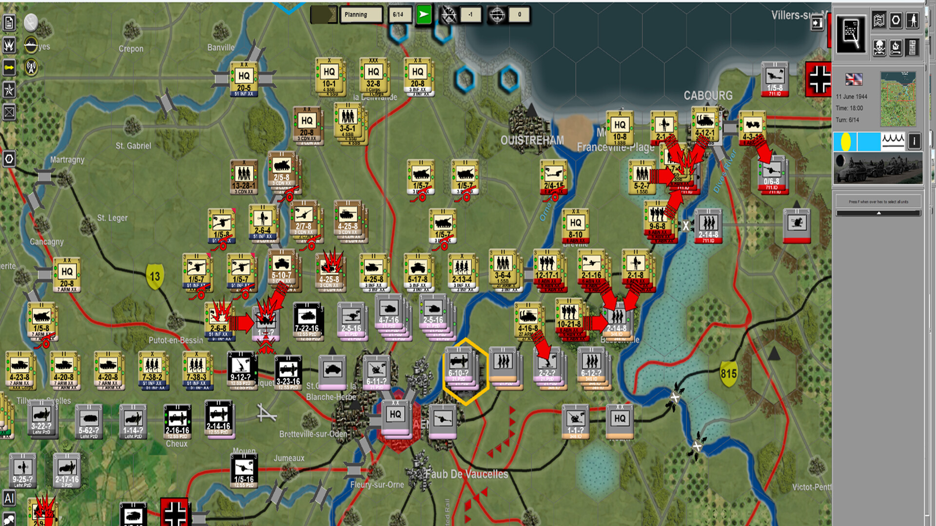 WEGO World War II: Overlord Screenshot 2