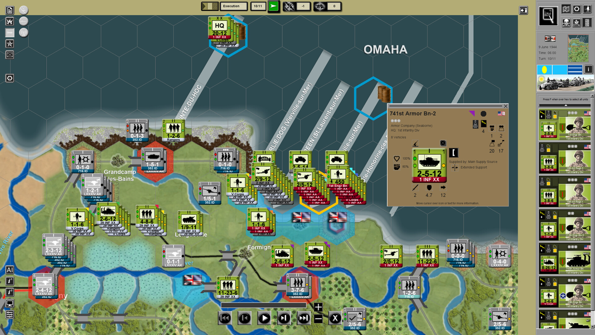 WEGO World War II: Overlord Screenshot 0