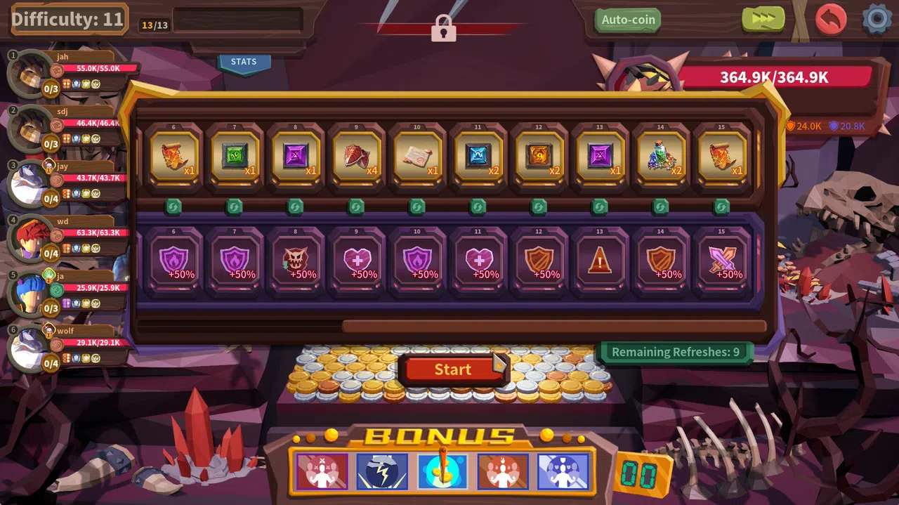 Coin Push RPG Screenshot 4
