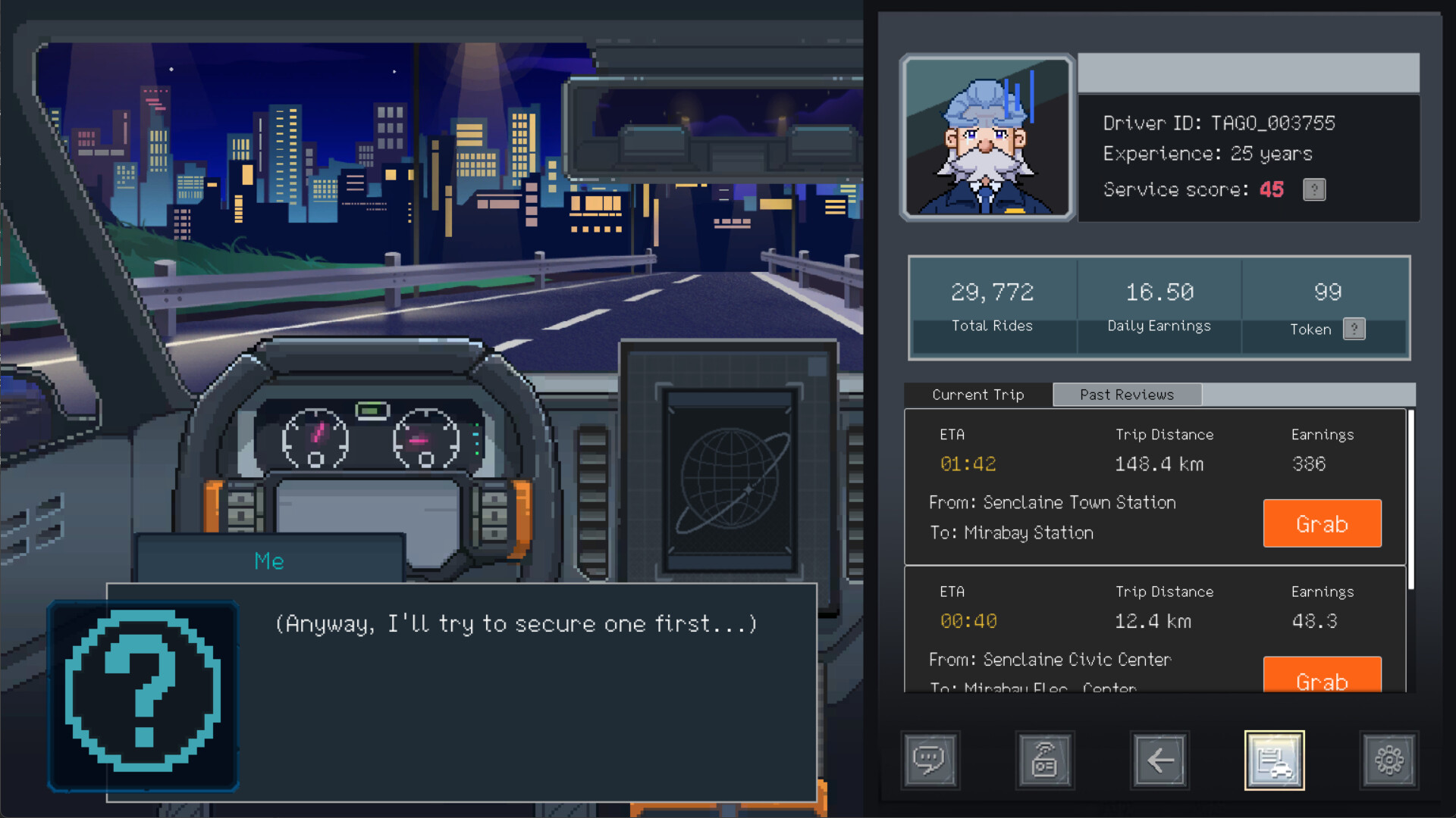On Air! Taxi Detective Casebook Screenshot 1
