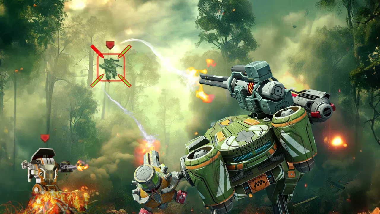 Mech Wars Online Robot Battles Screenshot 2