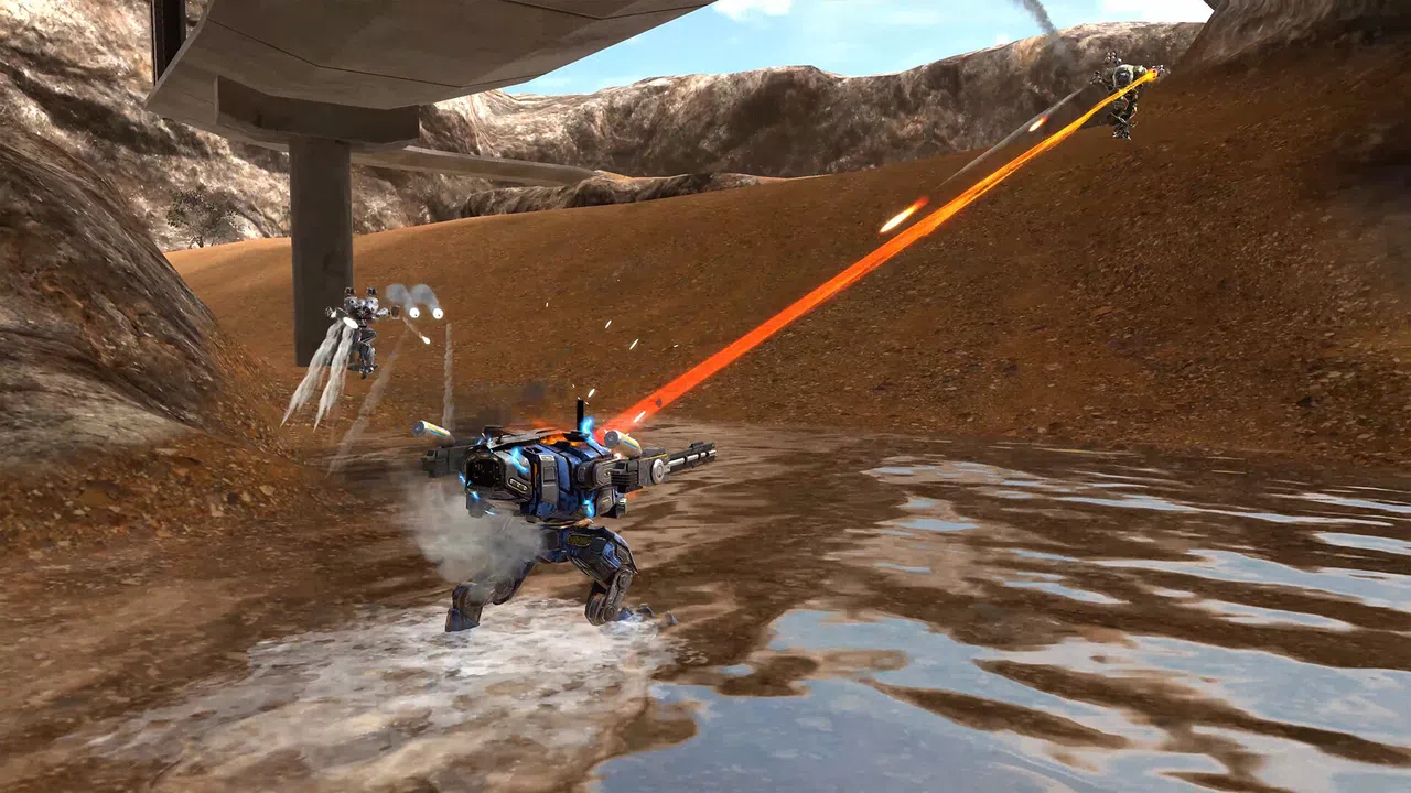 Mech Wars Online Robot Battles Screenshot 1