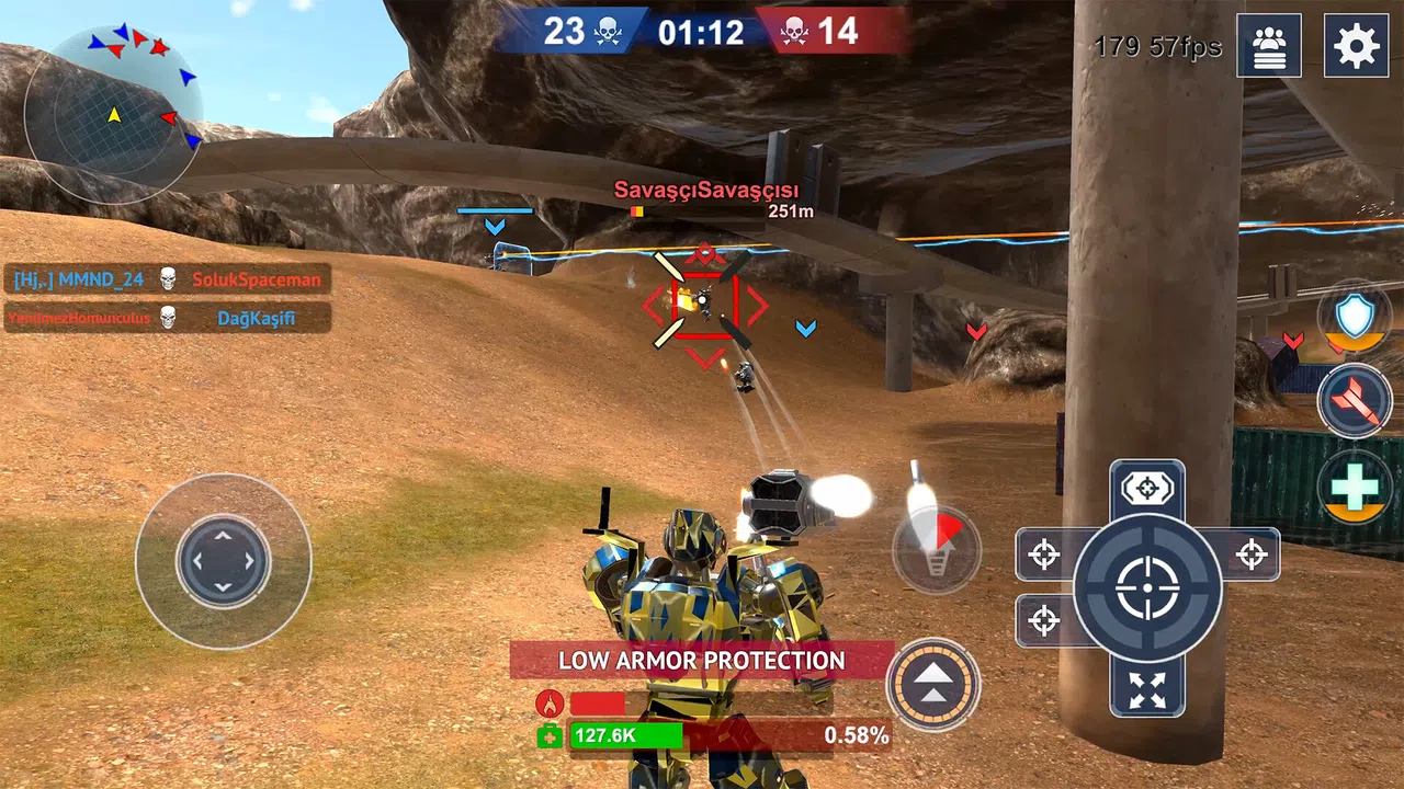 Mech Wars Online Robot Battles Screenshot 4