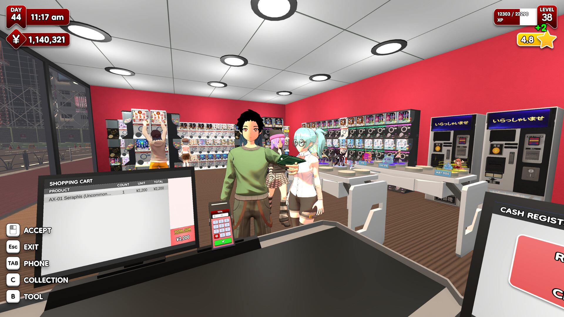 Gacha Capsule Shop Simulator - Akihabara Demo Screenshot 1
