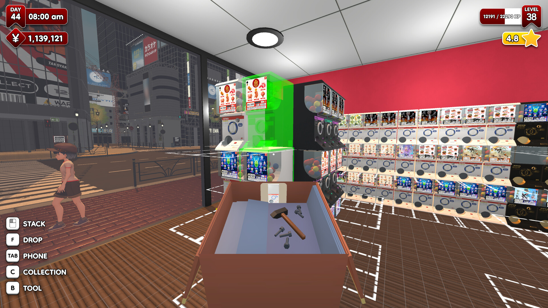 Gacha Capsule Shop Simulator - Akihabara Demo Screenshot 3