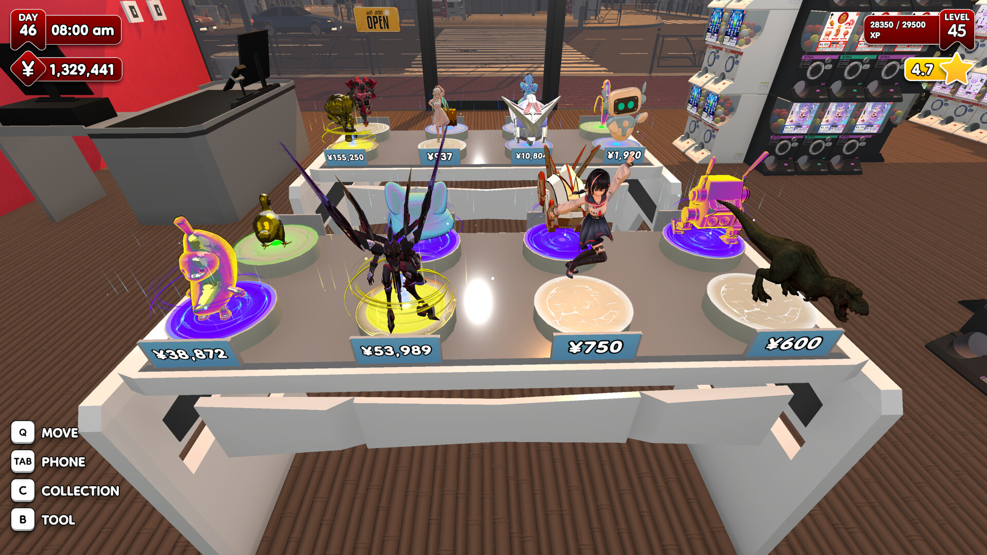 Gacha Capsule Shop Simulator - Akihabara Demo Screenshot 2