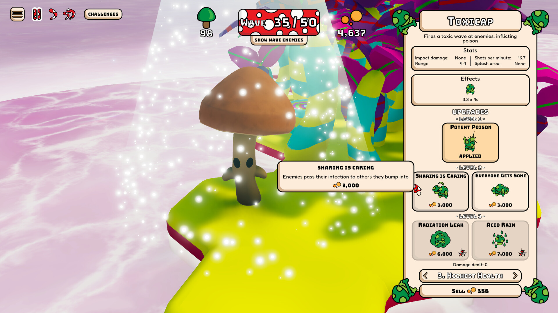 Shrooms! Tower Defence Screenshot 5