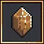 Ocher crystal icon