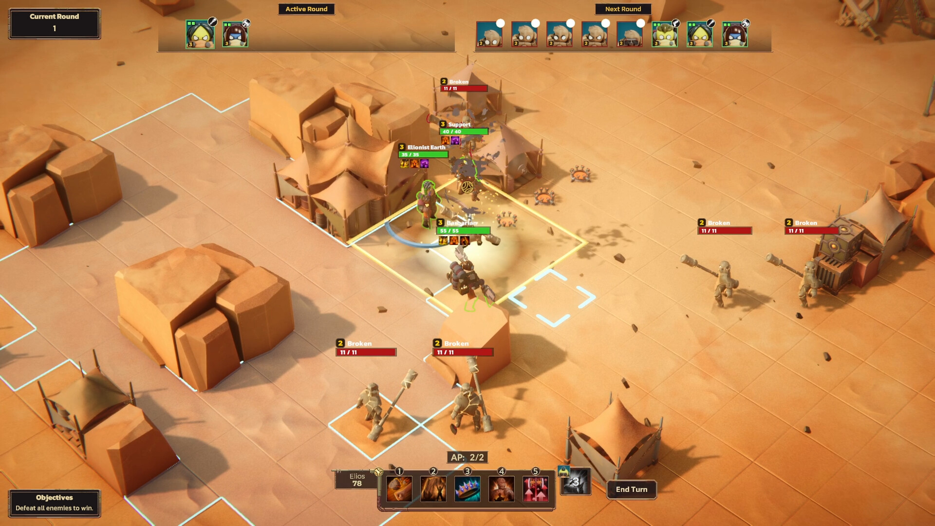 Dunebound Tactics Screenshot 0