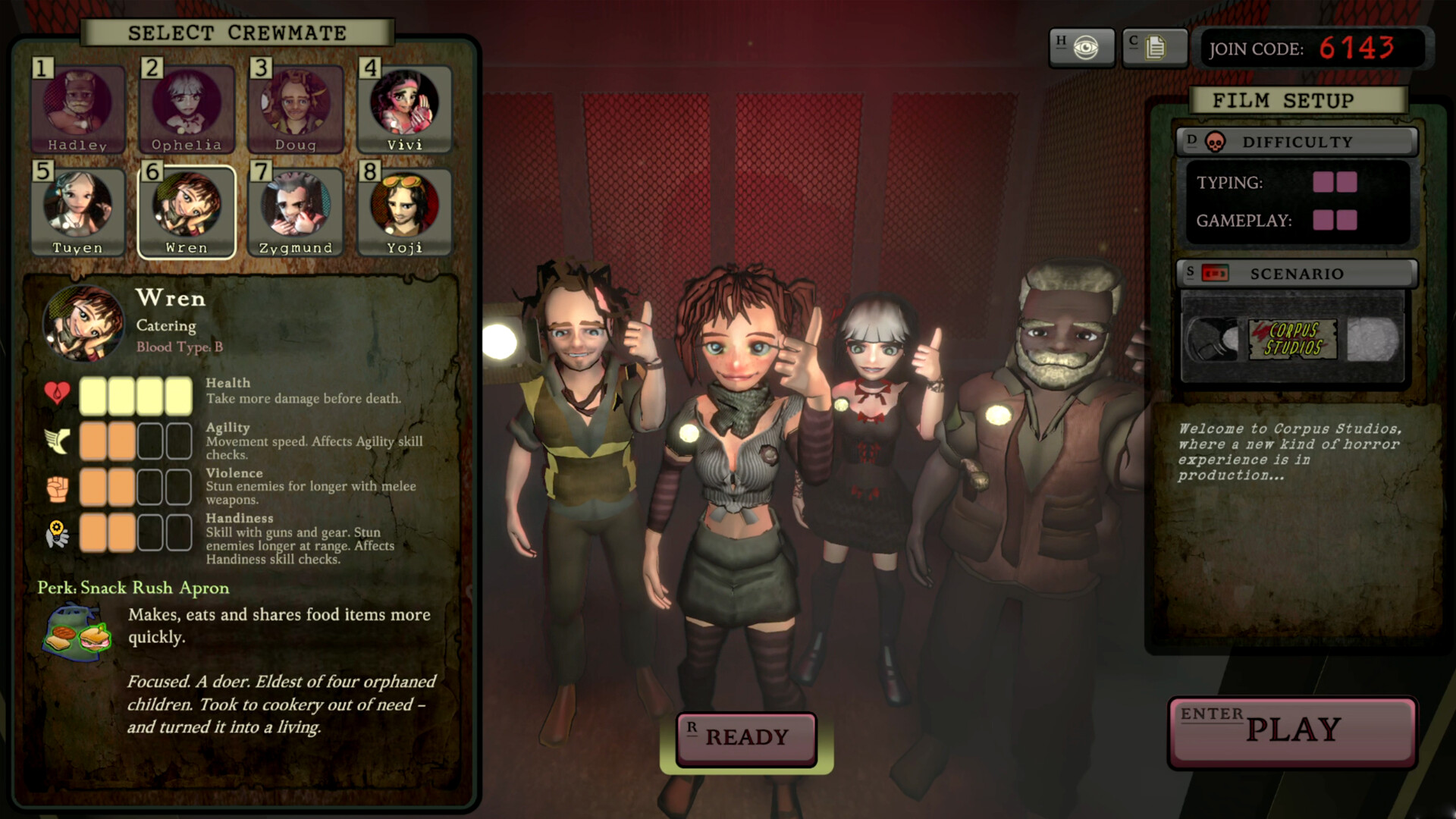 Blood Typers Screenshot 1