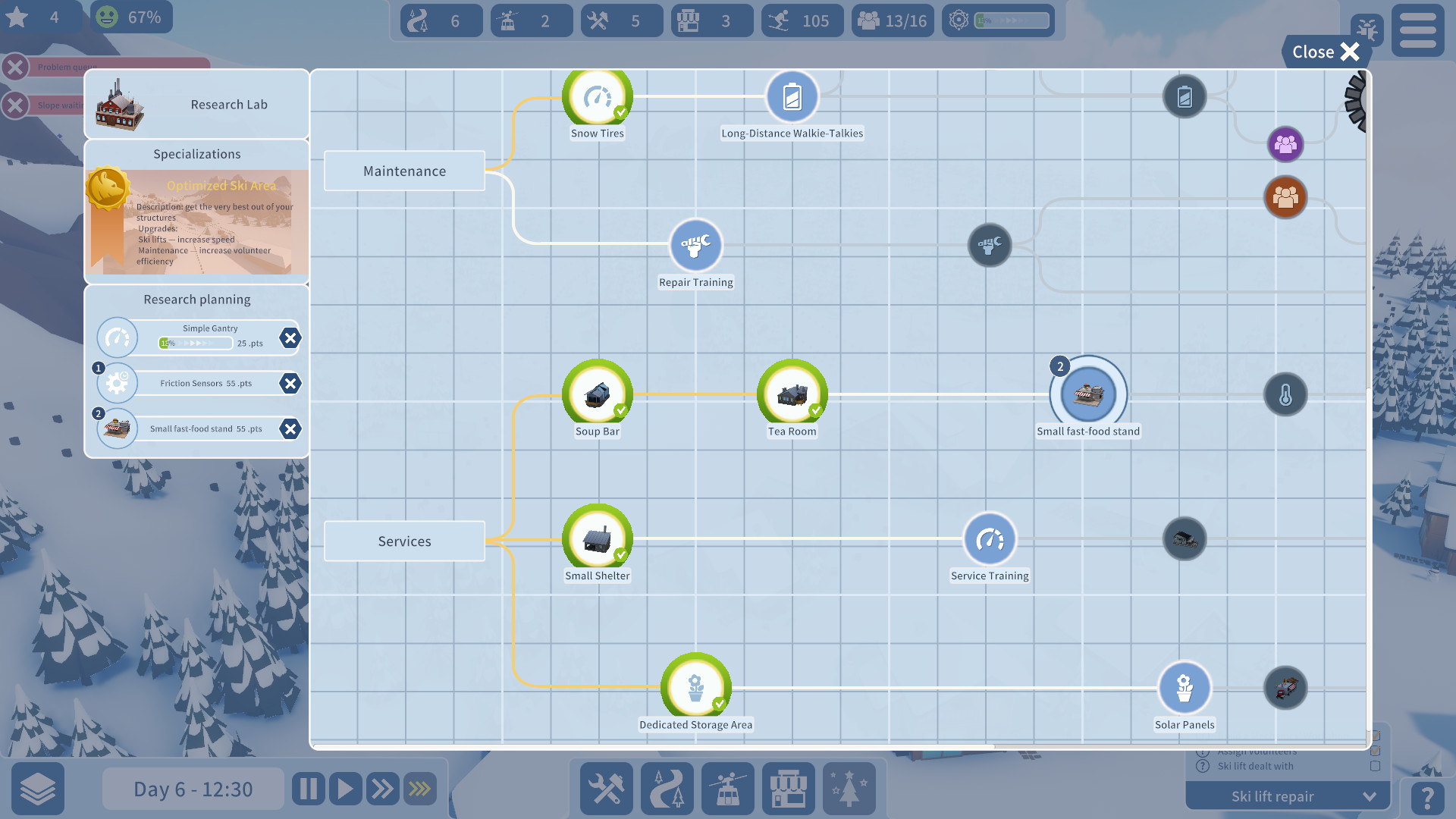 Snowtopia: Ski Resort Builder Screenshot 2