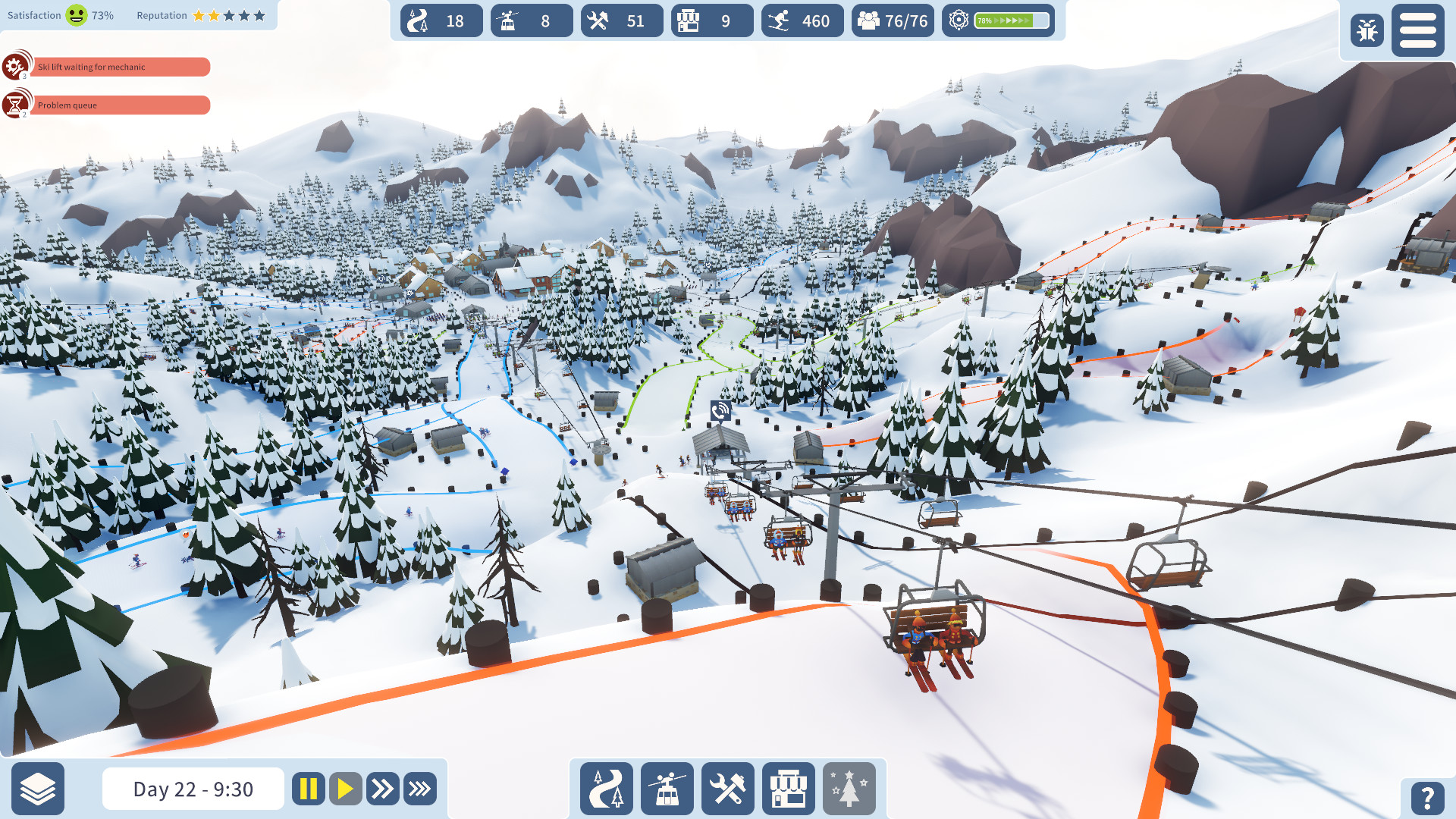 Snowtopia: Ski Resort Builder Screenshot 3