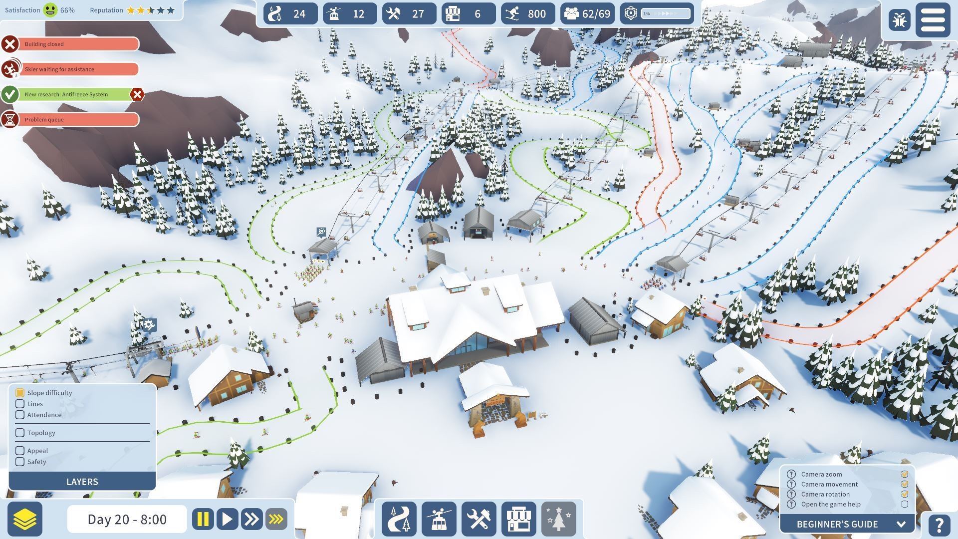 Snowtopia: Ski Resort Builder Screenshot 0