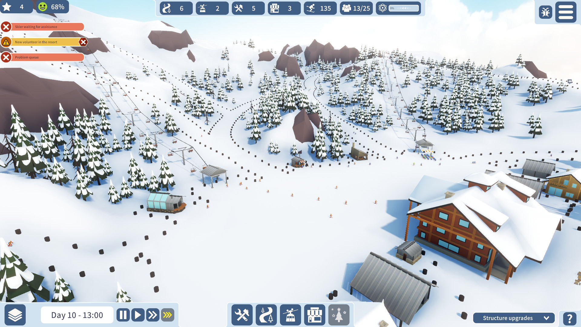Snowtopia: Ski Resort Builder Screenshot 1