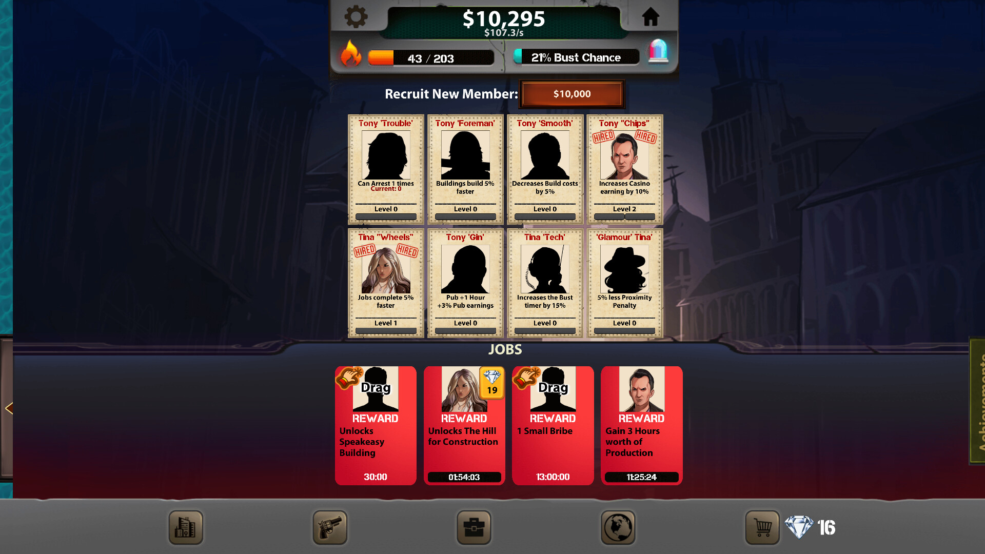 Mafia Clicker: City Builder Screenshot 1