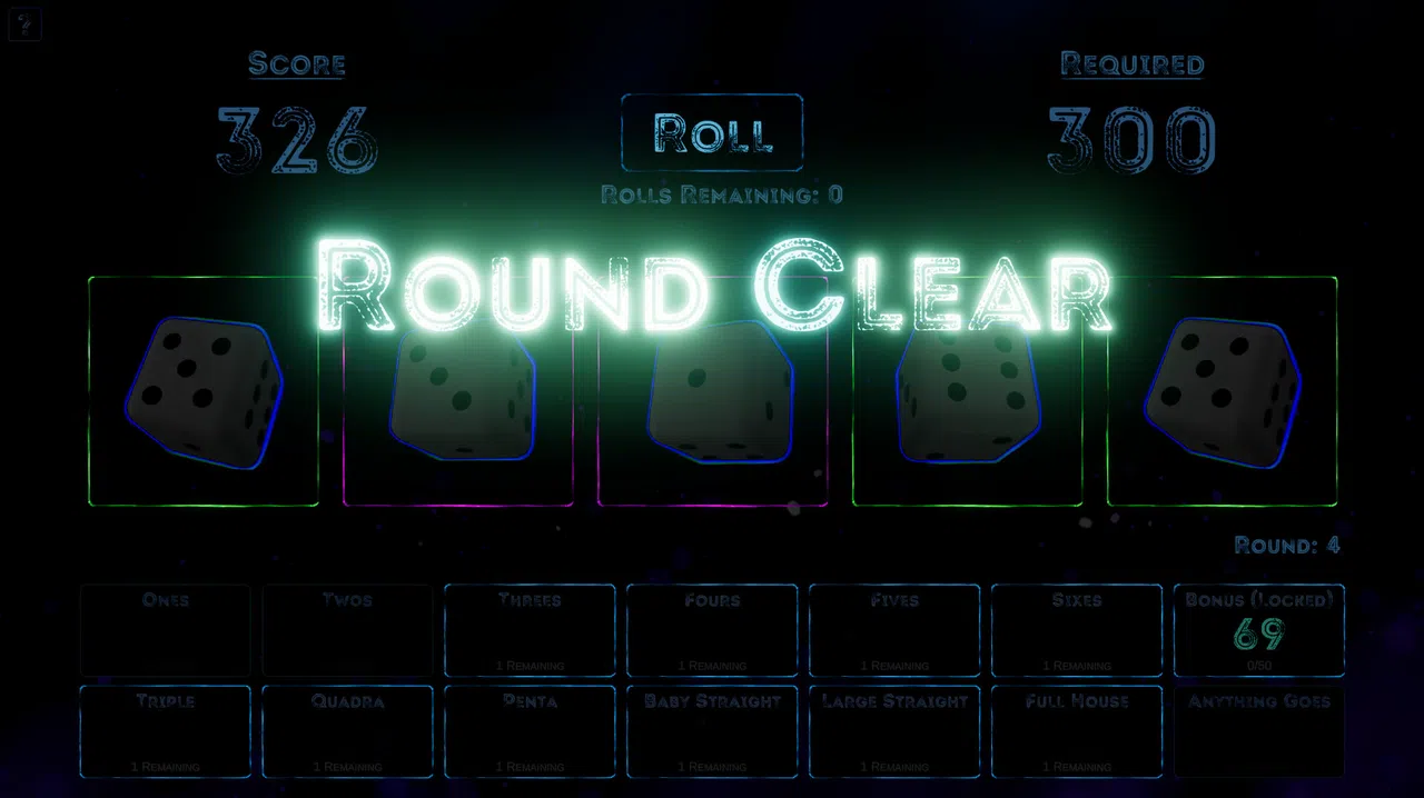 Rogue Rollout Demo Screenshot 6
