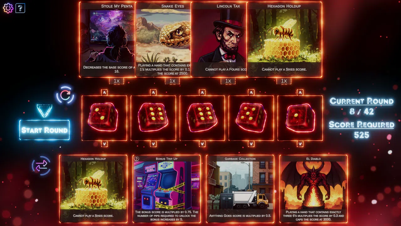 Rogue Rollout Demo Screenshot 1