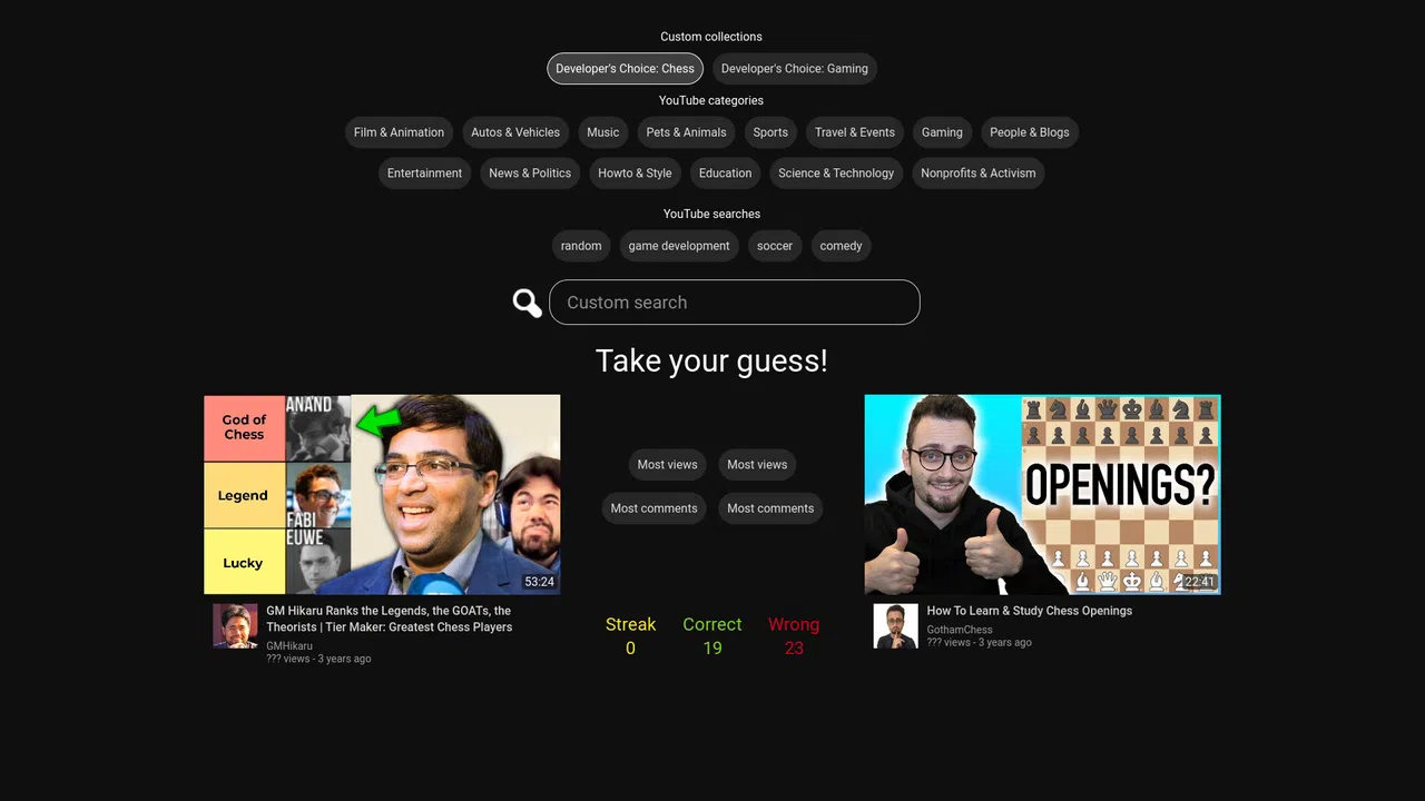 Video Battle Arena Screenshot 0