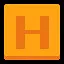 H icon